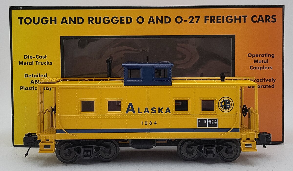MTH 30-77175 O Gauge Alaska Steel Caboose LN/Box