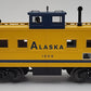 MTH 30-77175 O Gauge Alaska Steel Caboose LN/Box
