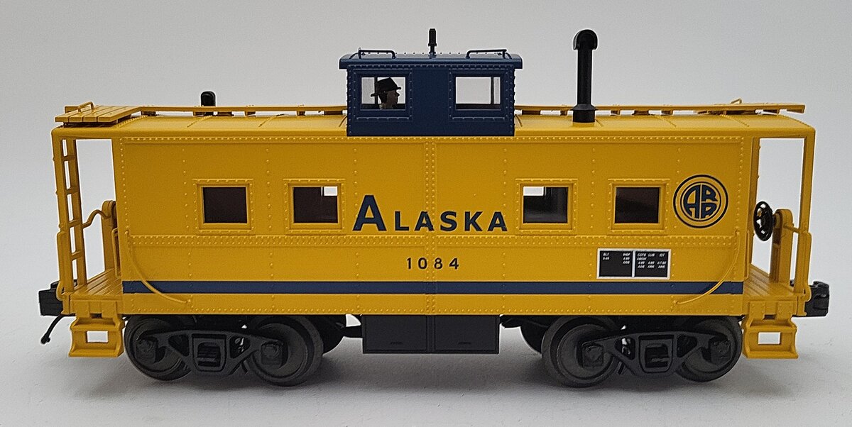 MTH 30-77175 O Gauge Alaska Steel Caboose LN/Box