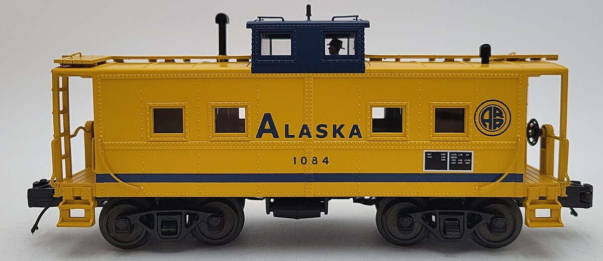 MTH 30-77175 O Gauge Alaska Steel Caboose LN/Box