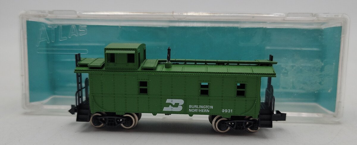 Atlas 3565 N Scale Burlington Northern Caboose #9931 LN/Box