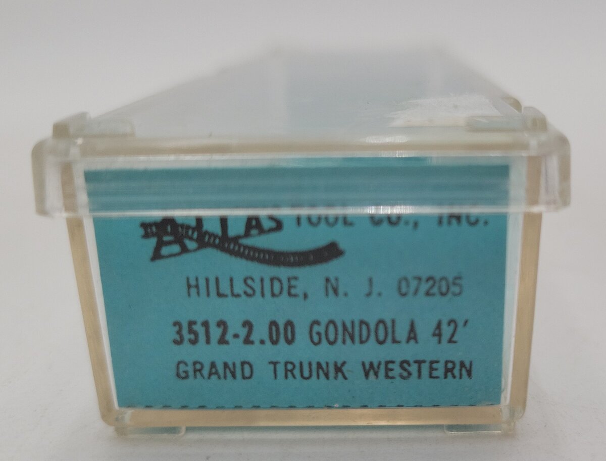 Atlas 3512-3.00 N Scale Grand Trunk Western 42' Gondola #139586 LN/Box