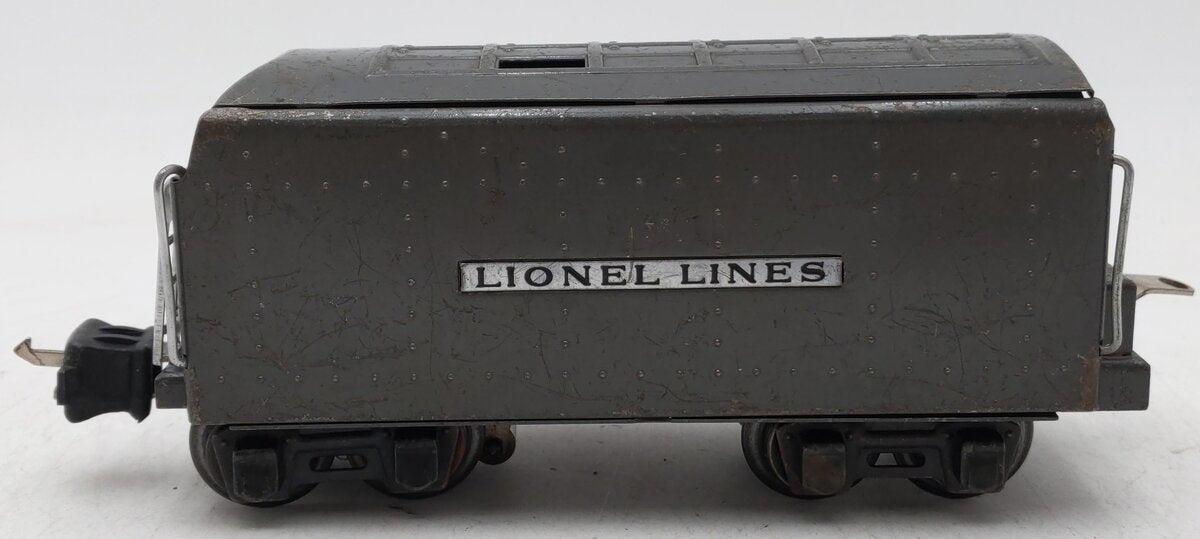 Lionel 2225W Vintage O Sheet Metal Whistle Tender VG