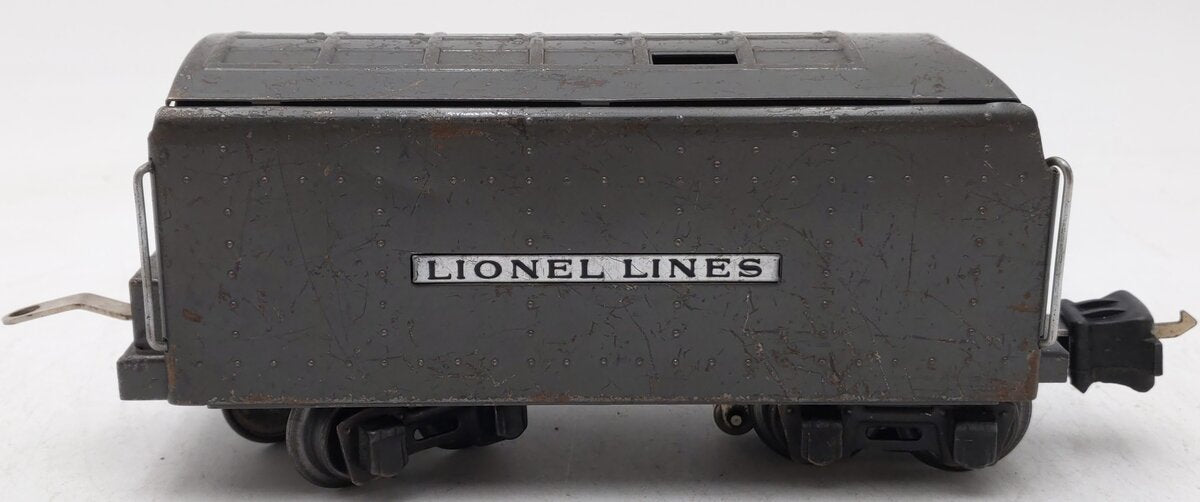 Lionel 2225W Vintage O Sheet Metal Whistle Tender VG