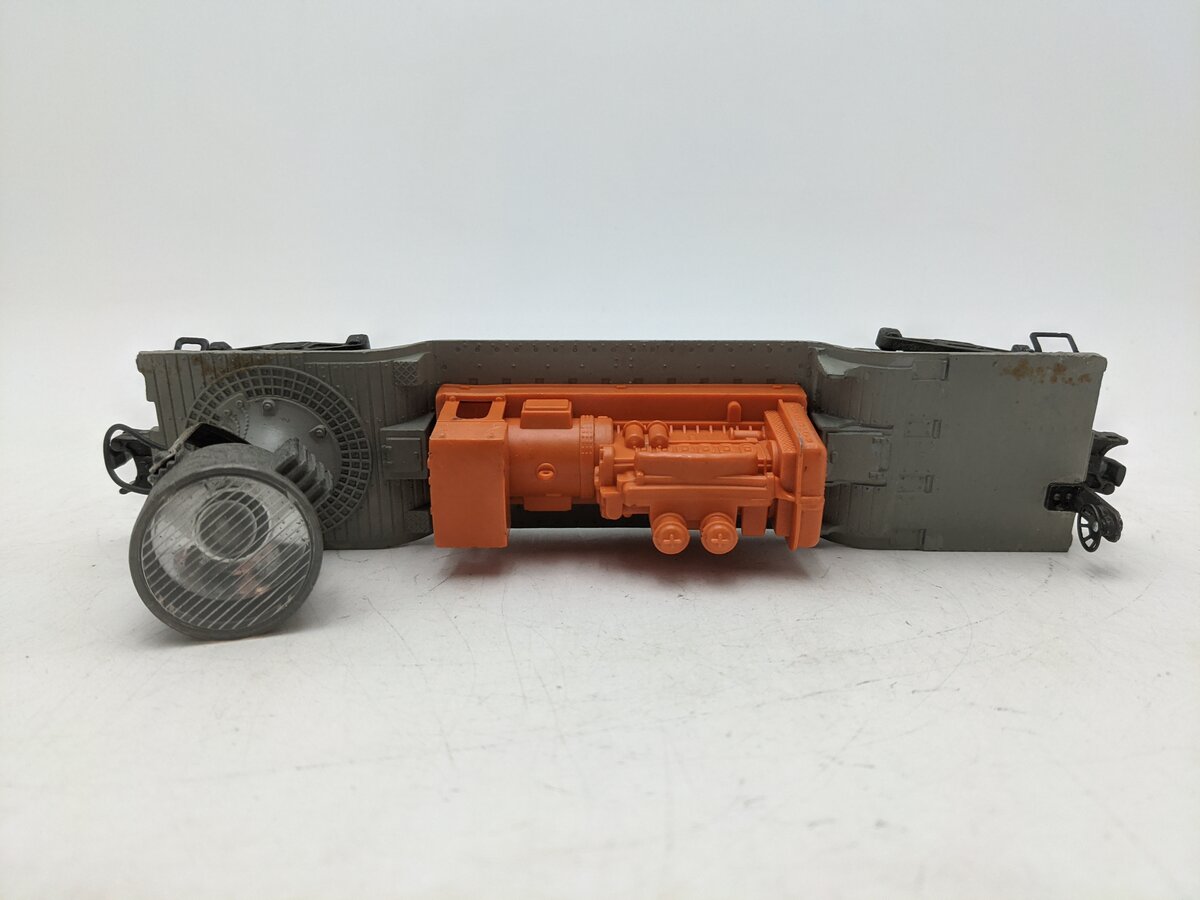 Lionel 6520 Vintage O Lionel Lines Orange Generator Operating Searchlight Car VG