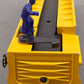 Lionel 3562-50 Vintage O Yellow AT&SF Operating Barrel Car EX