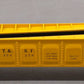 Lionel 3562-50 Vintage O Yellow AT&SF Operating Barrel Car EX
