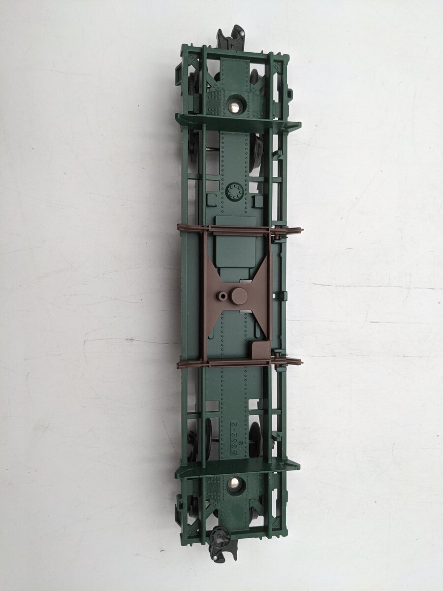 Lionel 6-26888 O Gauge Weyerhaeuser Log Dump Car #115 EX
