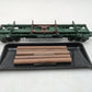 Lionel 6-26888 O Gauge Weyerhaeuser Log Dump Car #115 EX