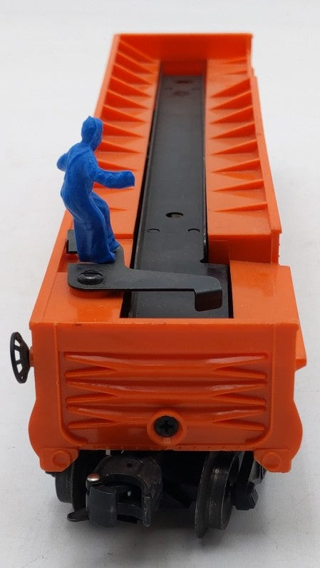 Lionel 3562-75 Vintage O Orange AT&SF Operating Barrel Car VG