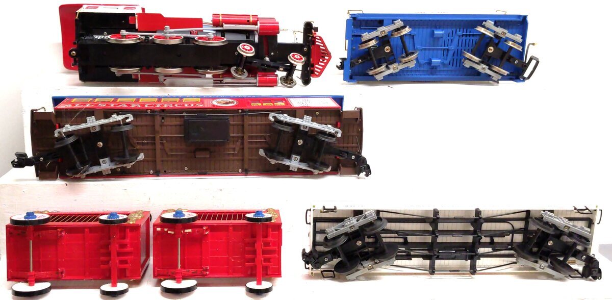 Bachmann 90105 Emmet Kelly Jr Circus G Gauge Steam Train Set
