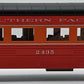 MTH 30-6736 O Gauge Southern Pacific 60' Streamlined ABS Coach Car #2459 NIB