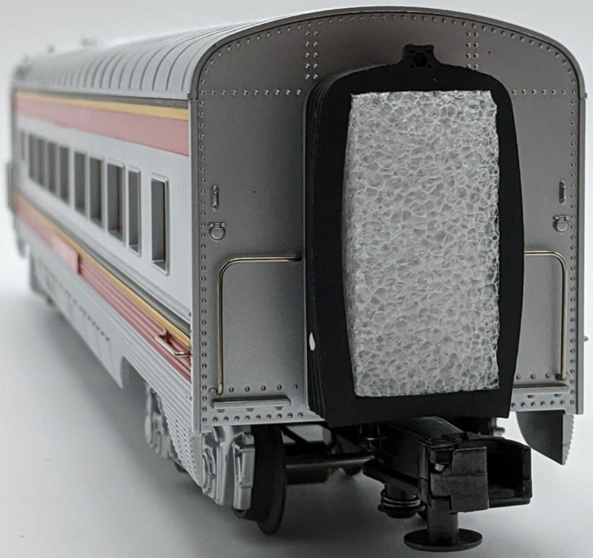MTH 30-6706 O Gauge Santa Fe 60' Streamlined ABS Coach Car #3158 NIB