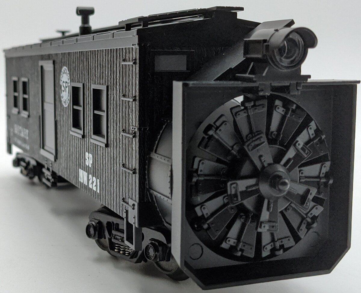 MTH 30-7930 O Gauge Southern Pacific Rotary Snow Plow #221 NIB