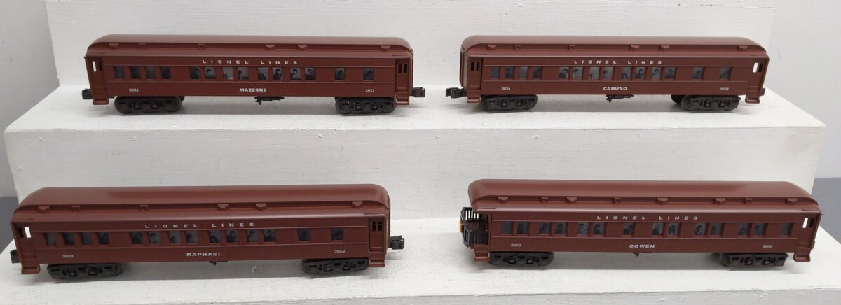 Lionel 6-19074 O Gauge Legends of Lionel Madison 4-Car Set LN/Box