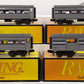 MTH 30-6135 O New York Central O-27 Streamlined Passenger Car Set (Set of 4) LN/Box