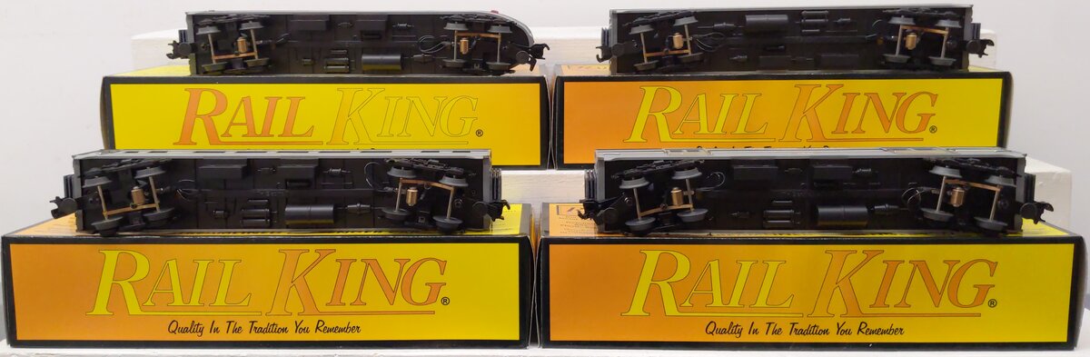 MTH 30-6135 O New York Central O-27 Streamlined Passenger Car Set (Set of 4) LN/Box