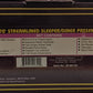 MTH 20-66129 O C&NW 70’ Streamlined Slpr/Diner Smooth Passenger Set (Set of 2)