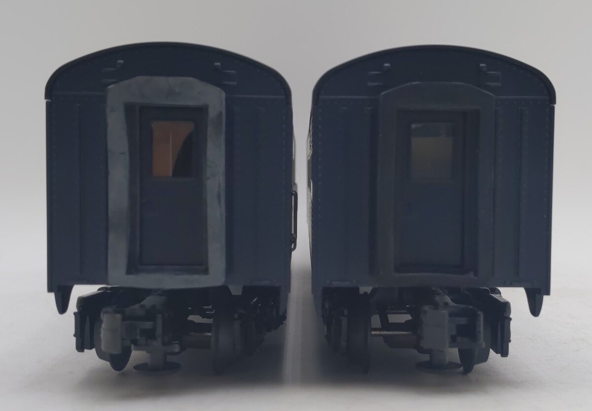MTH 30-6127 O B&O RailKing O-27 Streamlined Combo/Diner Set (Set of 2) NIB