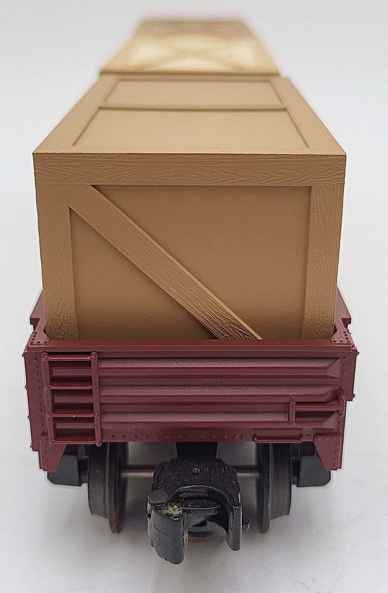 MTH 30-7208 O Gauge Union Pacific Gondola with 3 Crates #65239 EX/Box