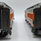 MTH 20-41011 GN 70' Madison Combine/Diner Passenger Cars (2) NIB