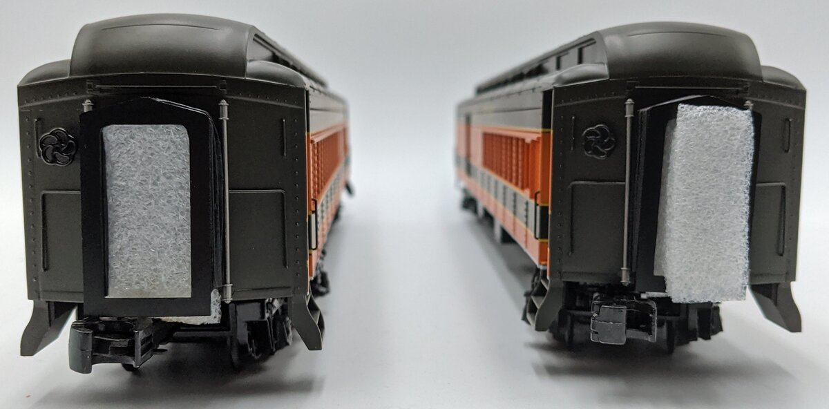 MTH 20-41011 GN 70' Madison Combine/Diner Passenger Cars (2) NIB