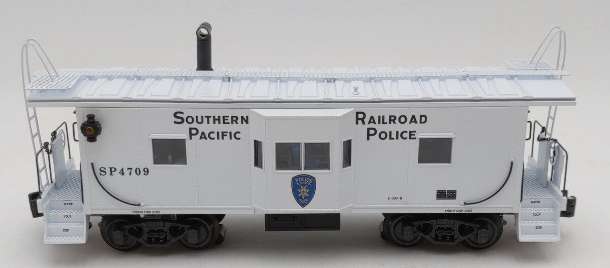 K-Line K612-2034 O Gauge Southern Pacific Railroad Police Caboose #4709 EX/Box