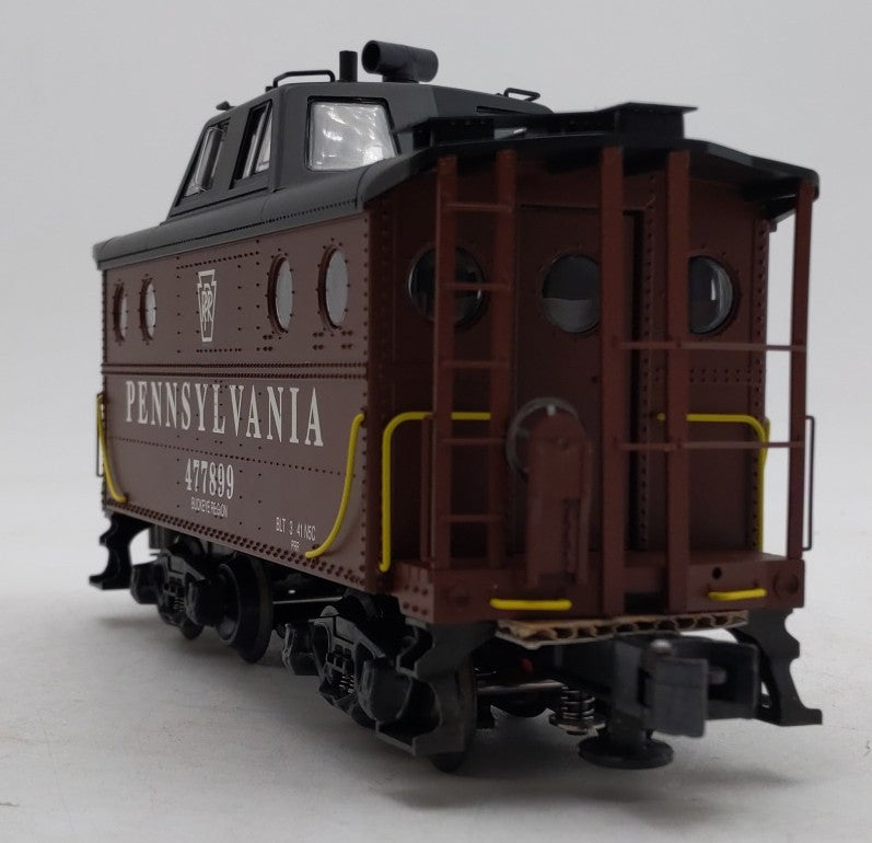 K-Line K615-1898 O Gauge Pennsylvania Railroad N5C Caboose #477899 EX/Box