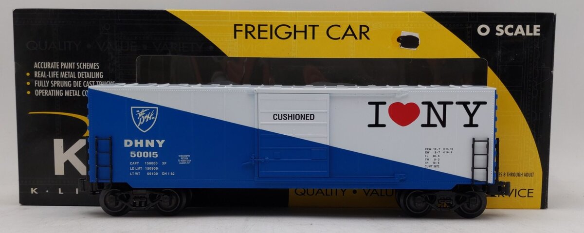 K-Line K765-1451 O New York State DOT Boxcar #50015 NIB