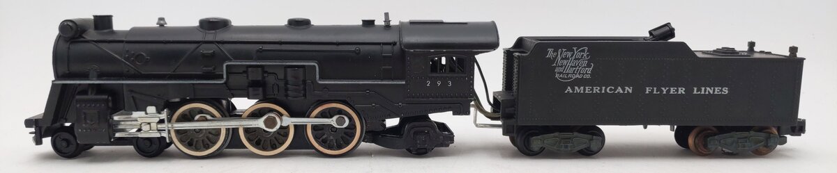 American Flyer 293 Vintage S NY, NH & Hartford 4-6-2 Steam Locomotive & Tender EX