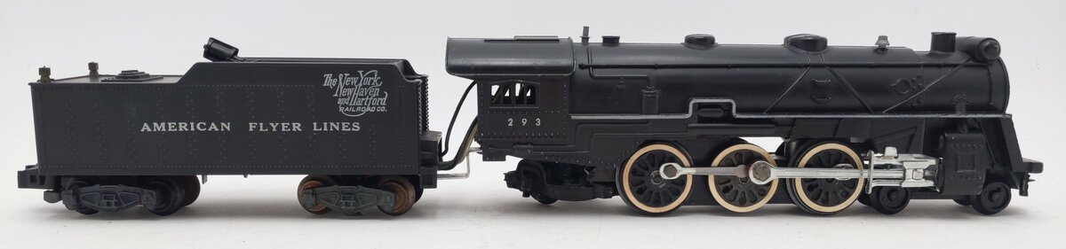 American Flyer 293 Vintage S NY, NH & Hartford 4-6-2 Steam Locomotive & Tender EX