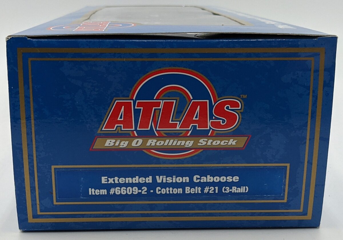 Atlas 6609-2 CottonBelt Extended Vision Caboose #21 (3Rail) NIB