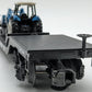 MTH 30-7622 O Gauge Depressed Center Flat w/ Ertl New Holland Tractor #21136 NIB