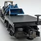MTH 30-7622 O Gauge Depressed Center Flat w/ Ertl New Holland Tractor #21136 NIB