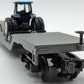 MTH 30-7611 O Gauge MTH Construction Flat Car #22893 w/Ertl Tractor NIB
