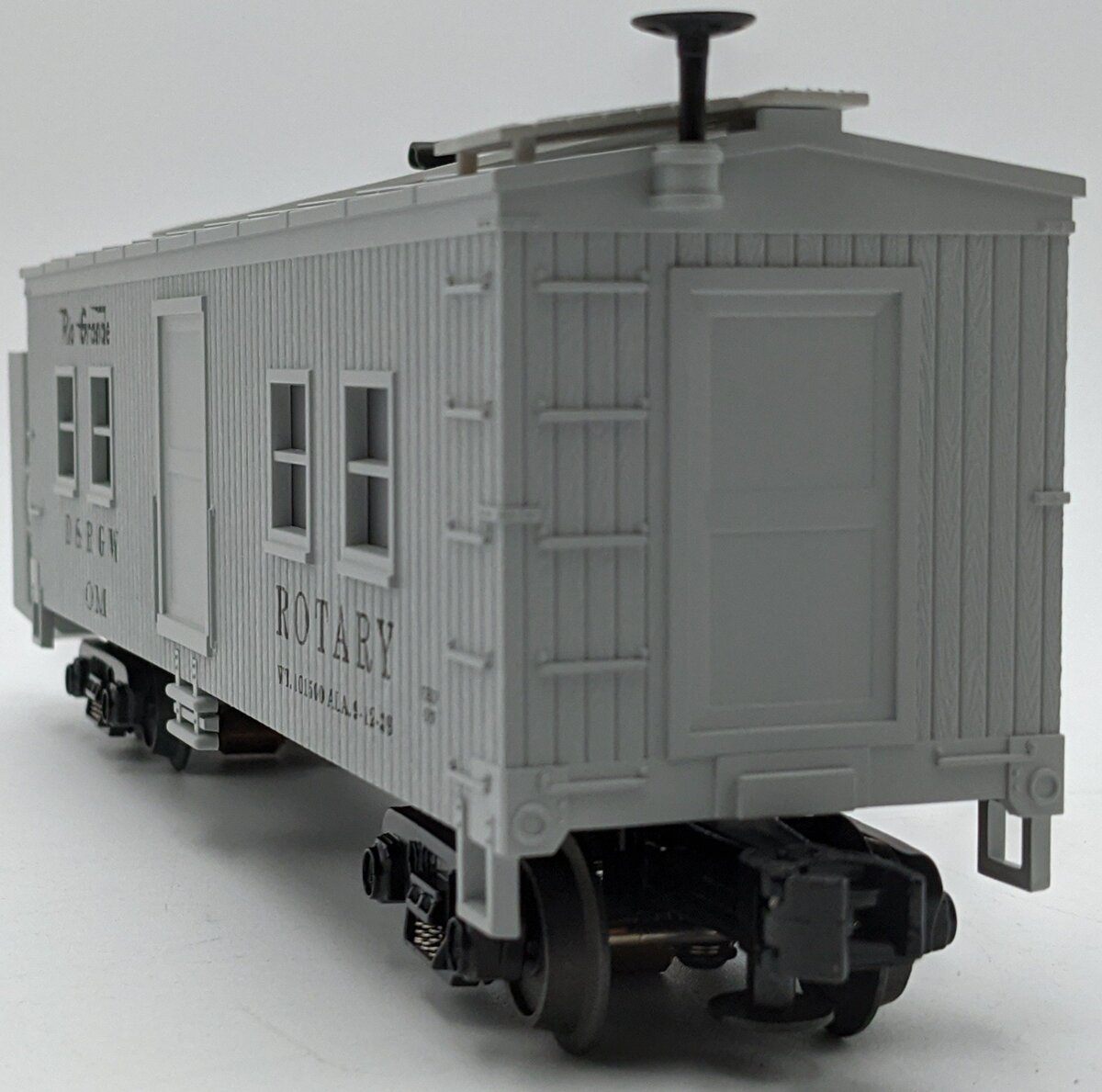 MTH 30-2123 O Gauge Denver & Rio Grande Western Rotary Snow Plow NIB