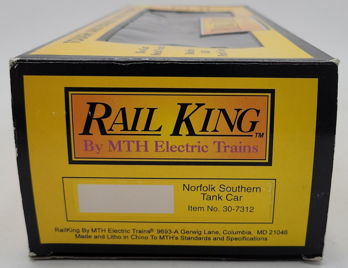 MTH 30-7312 O Gauge Norfolk Southern Single Dome Tank Car #10238 NIB