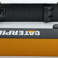MTH 30-7697 O Gauge Caterpillar Flatcar w/ Caterpillar Trailer #752000 NIB