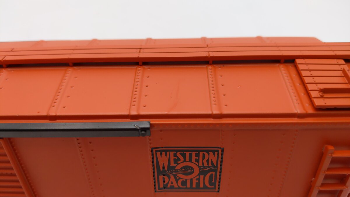 MTH 30-8402 O Gauge Western Pacific Die-cast Boxcar #1953 LN/Box