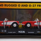 MTH 30-7624 O Gauge Auto Transport Flatcar with 2 Ertl '64 Corvettes #19640 LN/Box