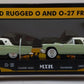 MTH 30-7613 O Gauge Auto Transport Flatcar with Two ThunderBirds EX/Box
