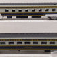 MTH 20-6665 O B&O 70' Streamlined Sleeper/Diner Passenger Car Set (Set of 2) EX/Box