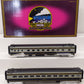 MTH 20-6665 O B&O 70' Streamlined Sleeper/Diner Passenger Car Set (Set of 2) EX/Box