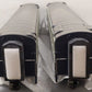 MTH 20-6665 O B&O 70' Streamlined Sleeper/Diner Passenger Car Set (Set of 2) EX/Box