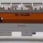 MTH 30-6151 D&RGW O27 Streamlined Full Vista Dome Car LN/Box