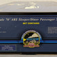 MTH 20-80005B O NH 70' Streamlined Sleeper/Diner Passenger Car Set (Set of 2) NIB
