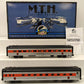 MTH 20-80005B O NH 70' Streamlined Sleeper/Diner Passenger Car Set (Set of 2) NIB