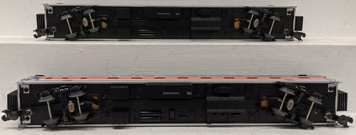 MTH 20-80005B O NH 70' Streamlined Sleeper/Diner Passenger Car Set (Set of 2) NIB