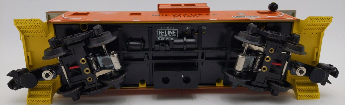 K-Line K613-1371 O Gauge Milwaukee Railroad Extended Vision Caboose #992300 EX/Box