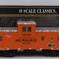 K-Line K613-1371 O Gauge Milwaukee Railroad Extended Vision Caboose #992300 EX/Box